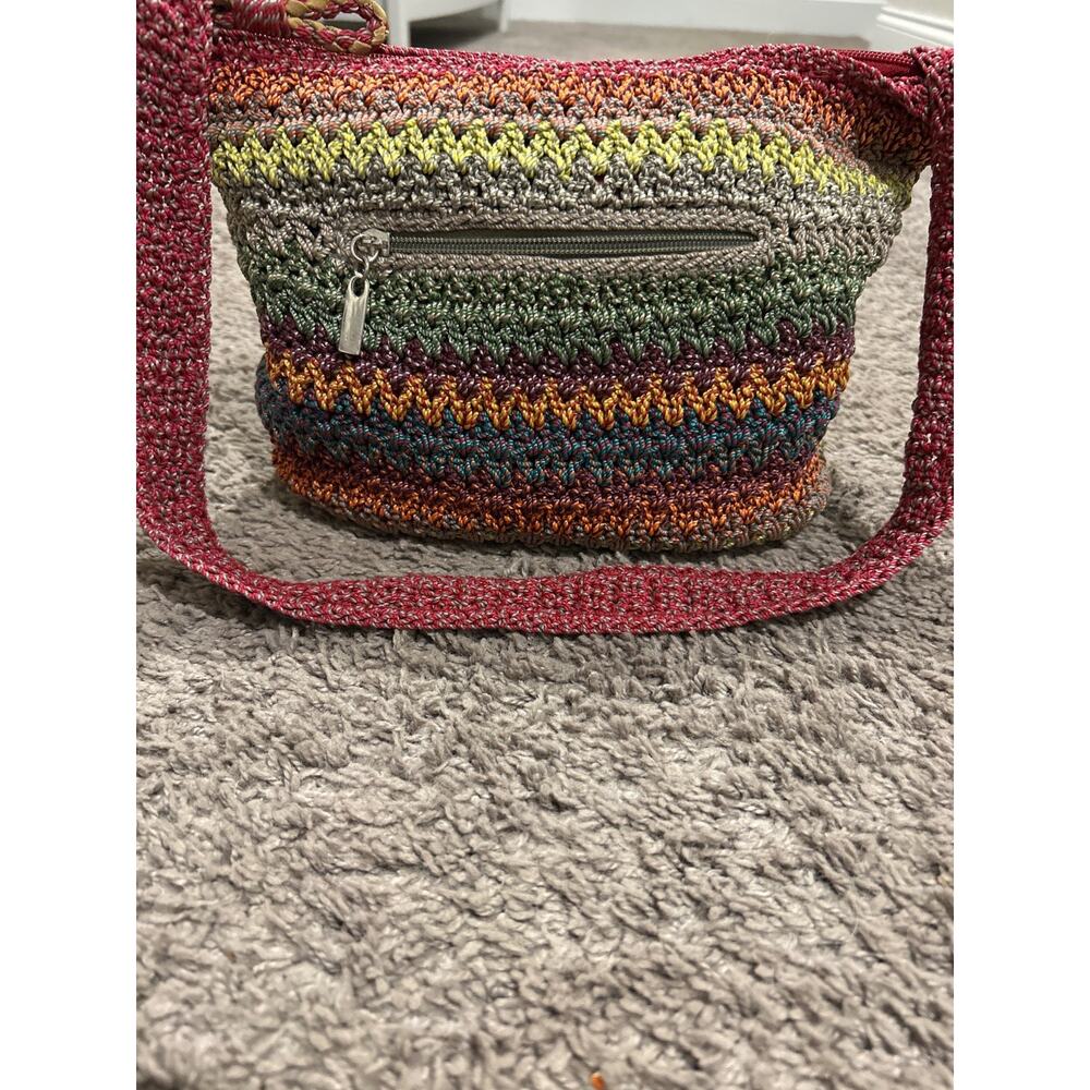 The Sak Crochet Shoulder Bag - Vibrant Colors